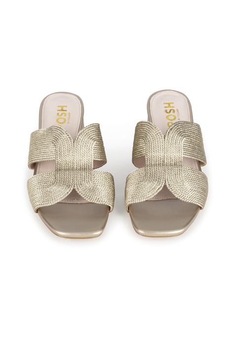 Slipper "CLARA" in Gold - Image 4