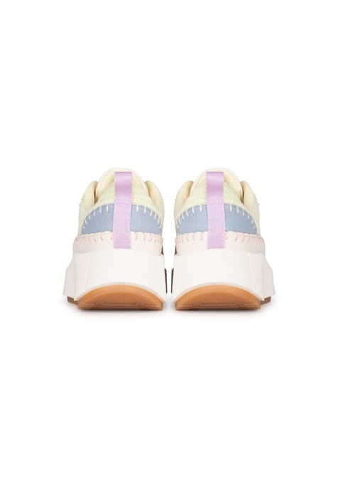 Sneaker "COCO" in Beige mit Kombination - Image 3