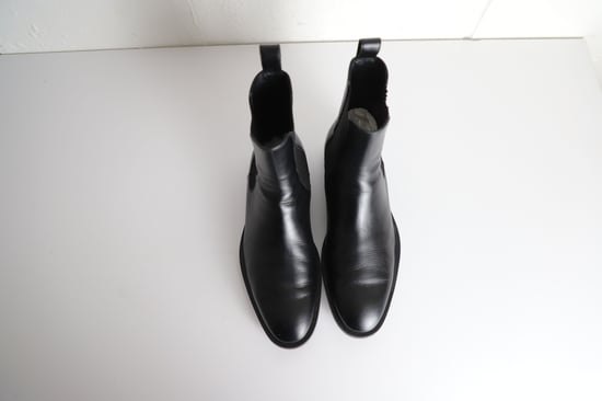 Balenciaga Midnight Chelsea Boots aus schwarzem Leder - Image 2