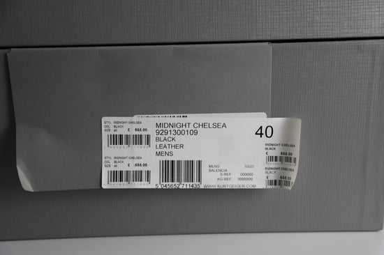 Balenciaga Midnight Chelsea Boots aus schwarzem Leder - Image 5