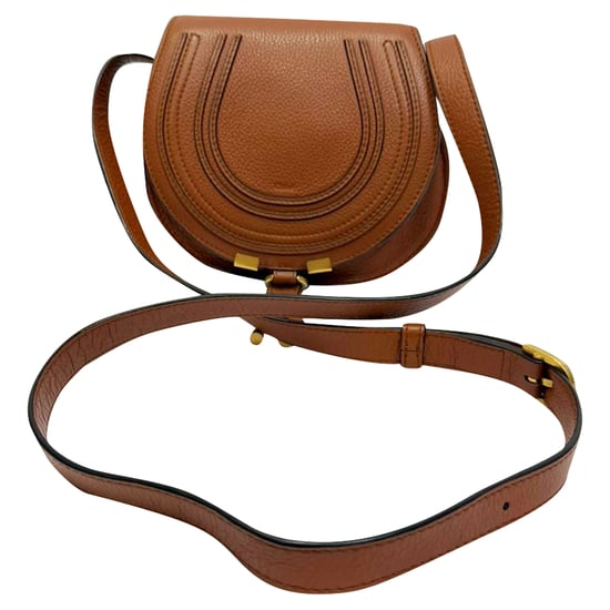 Chloé Marcie Kleine Tasche aus braunem Kalbsleder - Image 1