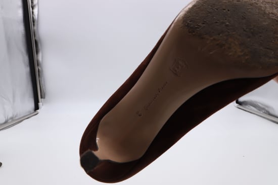 Gianvito Rossi 70 Pumps aus braunem Wildleder - Image 2