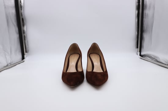 Gianvito Rossi 70 Pumps aus braunem Wildleder - Image 3