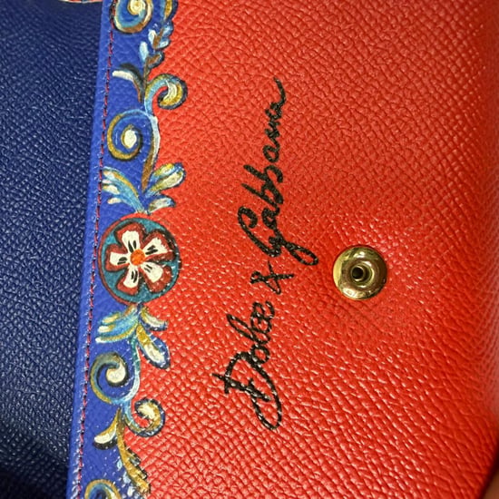 Dolce & Gabbana Sicily Von Tasche mit Print aus mehrfarbigem Leder - Image 5
