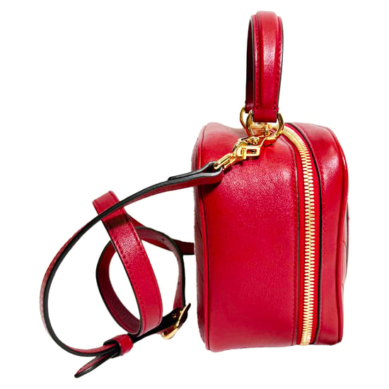 Kleine Gucci Blondie Henkeltasche aus burgunderrotem Kalbsleder - Image 4