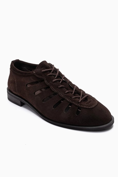 Astron Leder Freizeitschuhe mit Schnürung (Damen) - Image 3