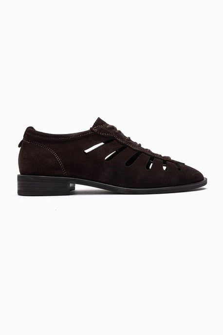 Astron Leder Freizeitschuhe mit Schnürung (Damen) - Image 4