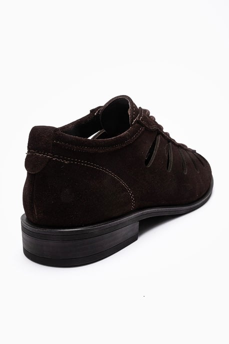 Astron Leder Freizeitschuhe mit Schnürung (Damen) - Image 5