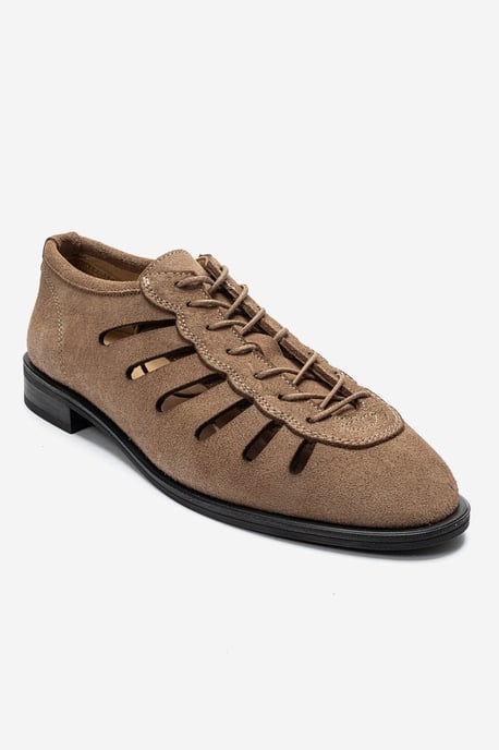 Astron Leder Freizeitschuhe mit Schnürung (Damen) - Image 3