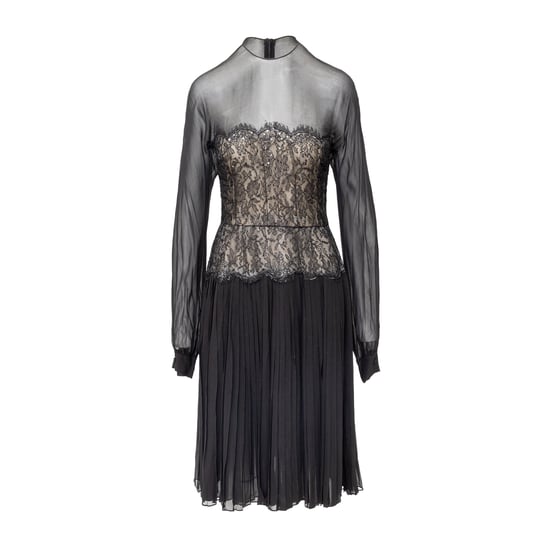Nina Ricci Haute Boutique Chiffonkleid - 70er Jahre - Image 1