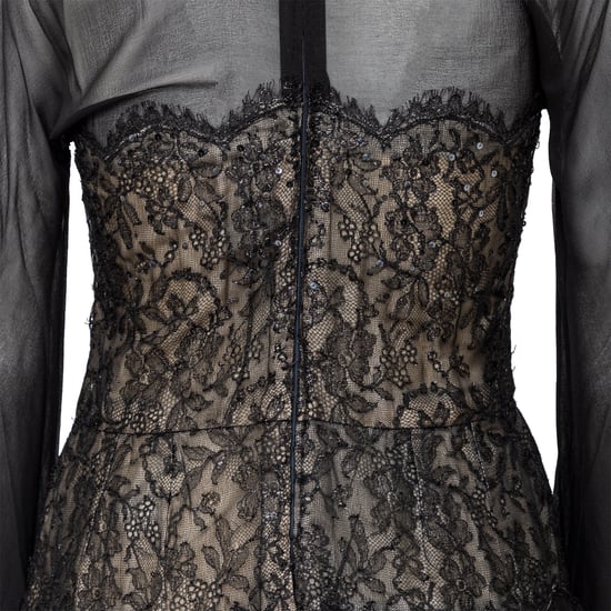 Nina Ricci Haute Boutique Chiffonkleid - 70er Jahre - Image 6