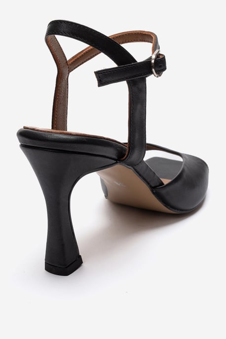 Elvia Leder Stiletto Knöchelriemen Sandale (Damen) - Image 4