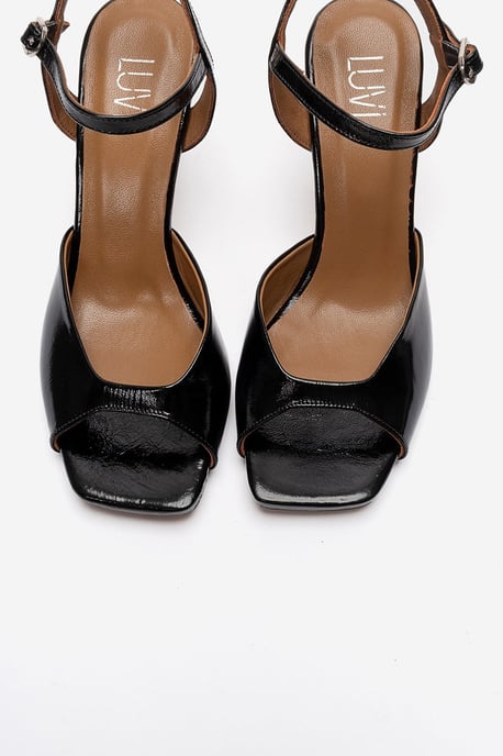 Elvia Leder Stiletto Knöchelriemen Sandale (Damen) - Image 2