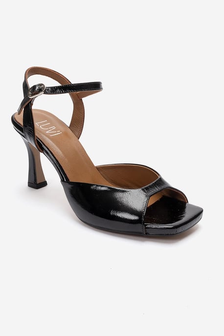 Elvia Leder Stiletto Knöchelriemen Sandale (Damen) - Image 3