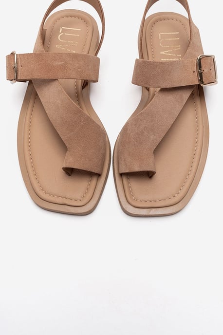 Curry Leder-Slingback-Sandale (Damen) - Image 2