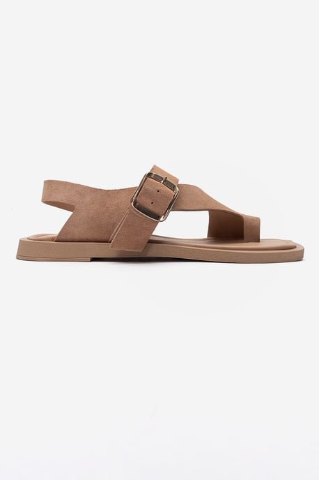Curry Leder-Slingback-Sandale (Damen) - Image 4