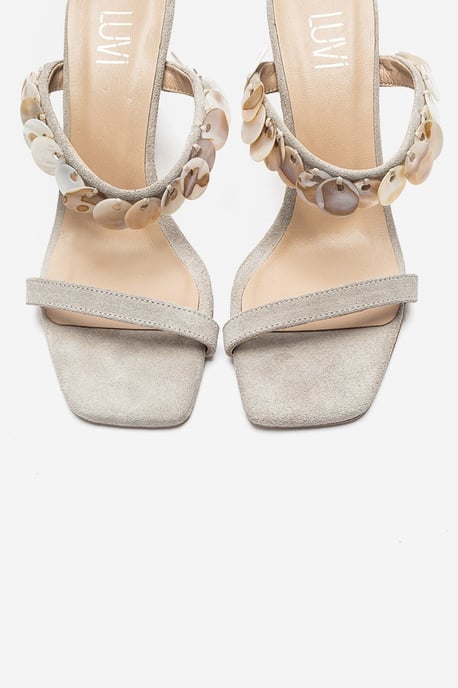 Arund Leder Stiletto Knöchelriemen Sandale (Damen) - Image 2