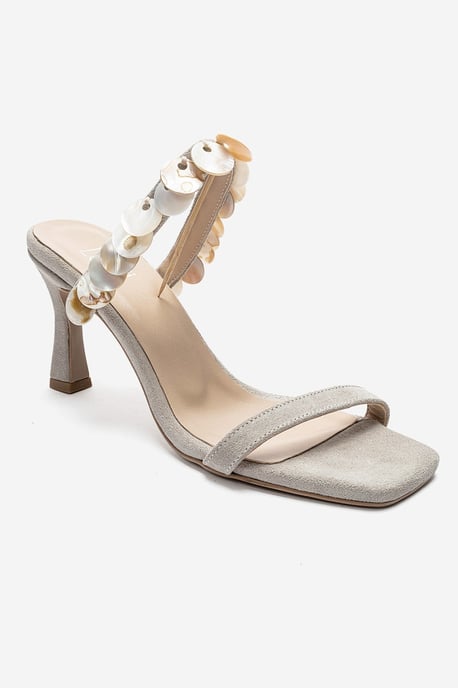 Arund Leder Stiletto Knöchelriemen Sandale (Damen) - Image 3