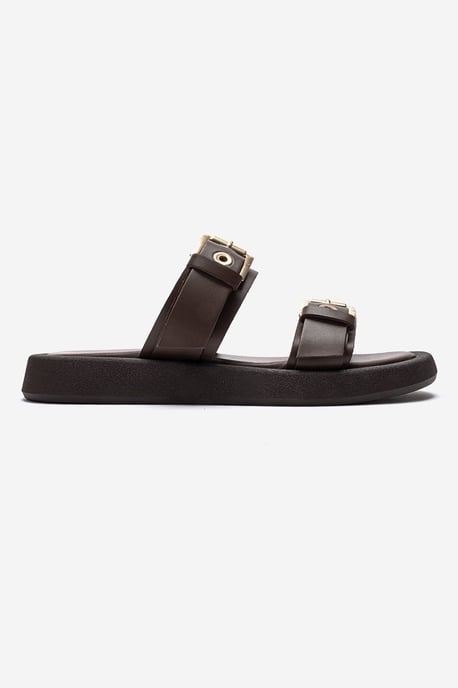 Dorel Leder Schnallen Sandale (Damen) - Image 4