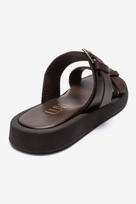 Dorel Leder Schnallen Sandale (Damen) - Image 5