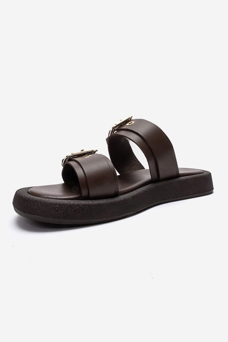 Dorel Leder Schnallen Sandale (Damen) - Image 6