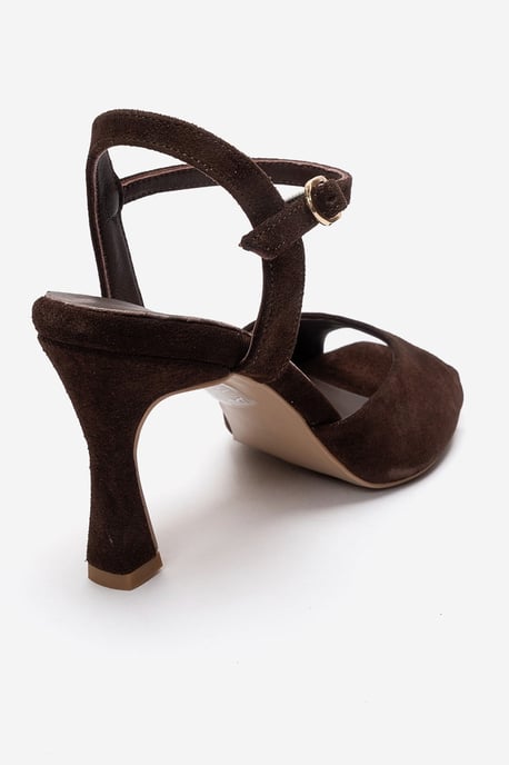 Elvia Leder Stiletto Knöchelriemen Sandale (Damen) - Image 5