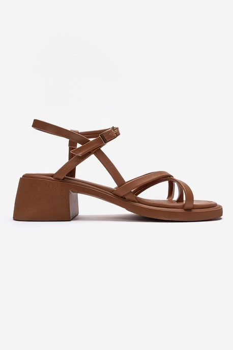 Cirelle Leder Blockabsatz Sandale (Damen) - Image 4