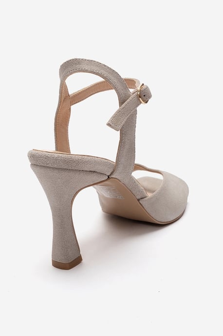 Elvia Leder Stiletto Knöchelriemen Sandale (Damen) - Image 5
