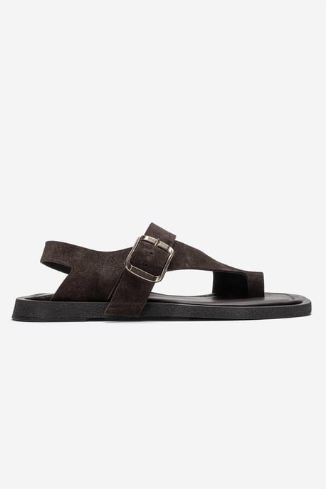 Curry Leder-Slingback-Sandale (Damen) - Image 4
