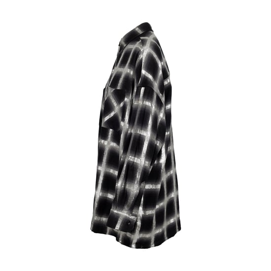 Amiri – Oversize-Hemd mit Glitzerkaromuster – 10er - Image 2