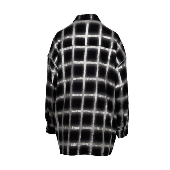 Amiri – Oversize-Hemd mit Glitzerkaromuster – 10er - Image 3