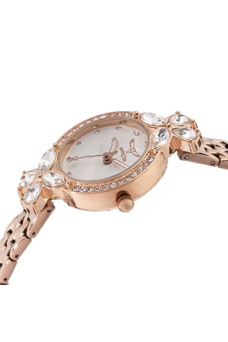 Invicta Wildflower 69099 Damenuhr - Quarzwerk - Metall mit weißem Zifferblatt - 30 mm - Image 2