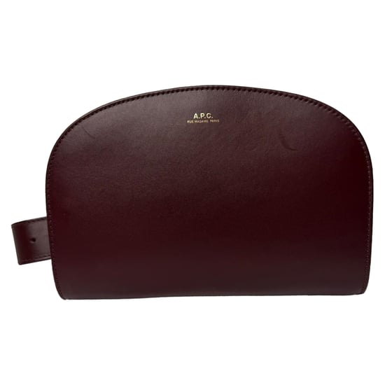 A.P.C. Half Moon Gürteltasche aus rotem Leder - Image 1