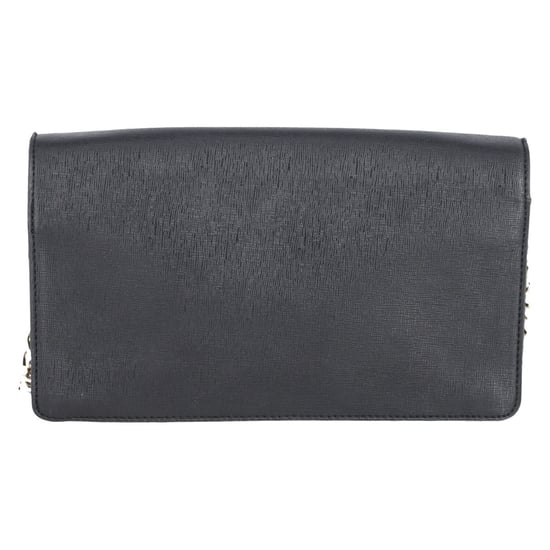 Love Moschino kleine wandelbare Umhängetasche aus schwarzem Leder - Image 5
