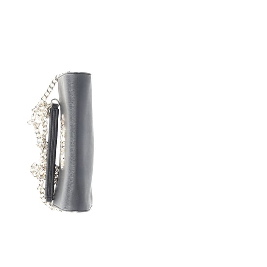 Love Moschino kleine wandelbare Umhängetasche aus schwarzem Leder - Image 6
