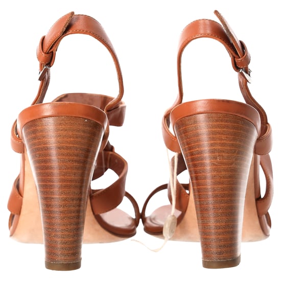 Loro Piana Knöchelriemchensandalen aus braunem Leder - Image 3