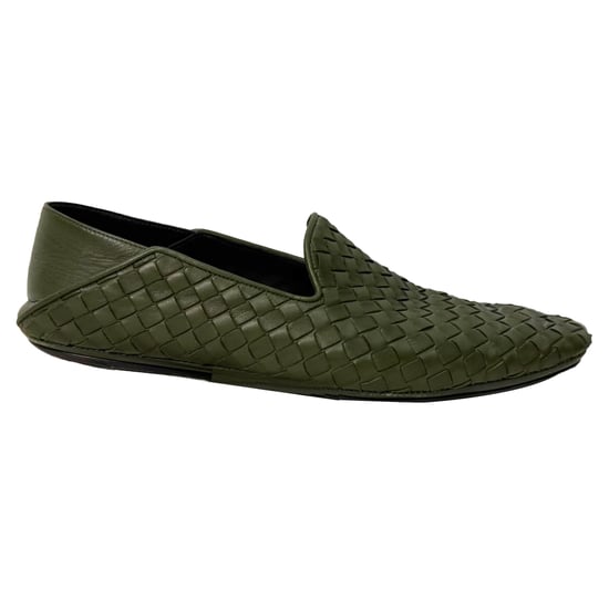 Bottega Veneta Intrecciato Umwandelbare Slipper aus Olivenleder - Image 1