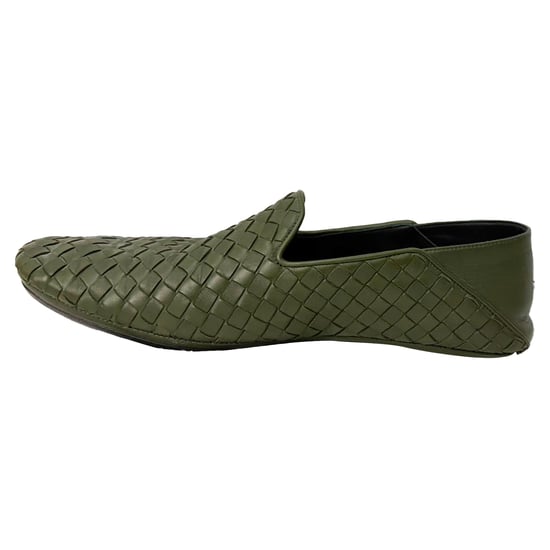 Bottega Veneta Intrecciato Umwandelbare Slipper aus Olivenleder - Image 3