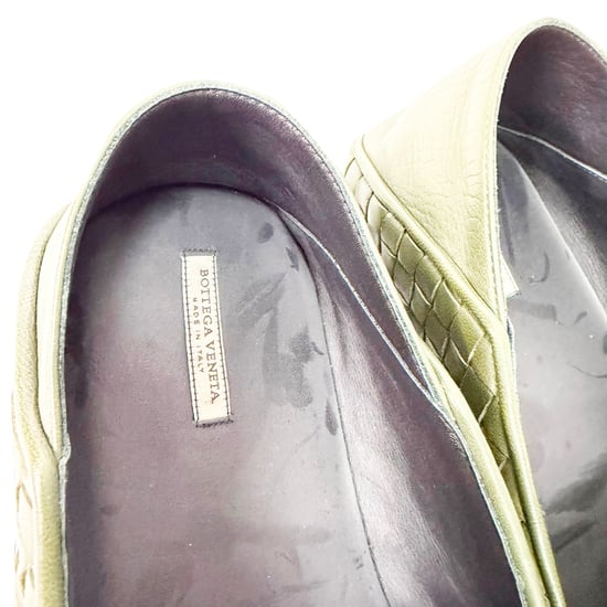 Bottega Veneta Intrecciato Umwandelbare Slipper aus Olivenleder - Image 6