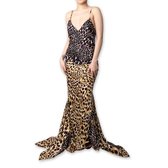 Roberto Cavalli Tierdruck Maxikleid - '00er - Image 2