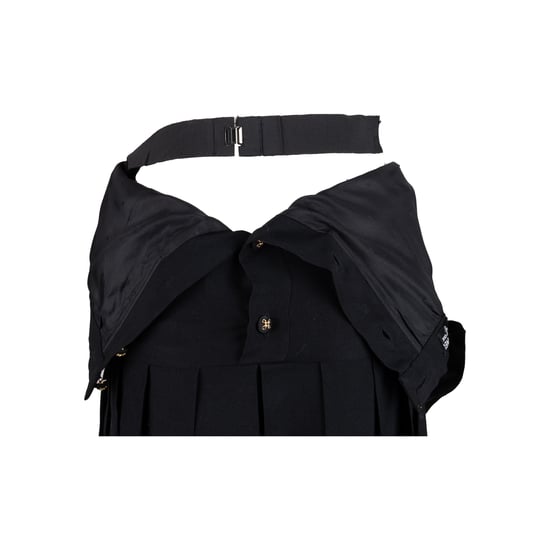 Chanel Faltenkleid mit Träger - '80er - Image 4