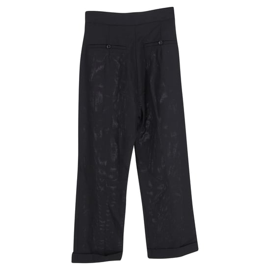 Jacquemus La Riviera Straight-Leg Hose aus schwarzem Polyester - Image 2