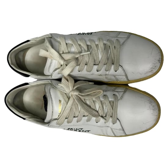 Saint Laurent Court Classic SL/06 Sneaker aus weißem Kalbleder - Image 5