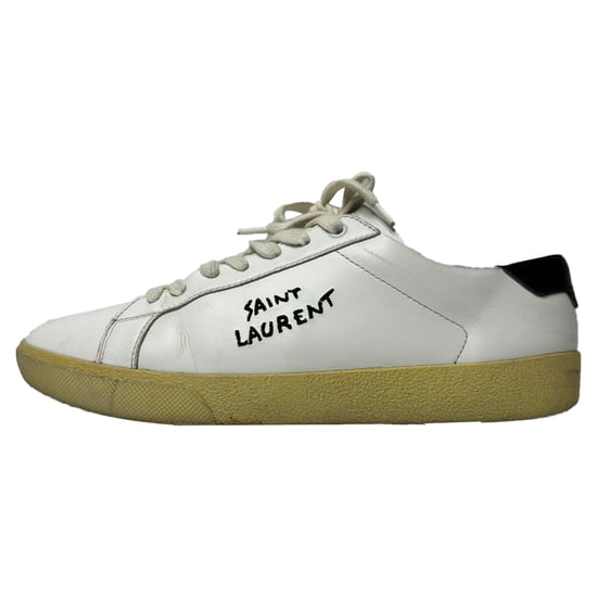 Saint Laurent Court Classic SL/06 Sneaker aus weißem Kalbleder - Image 6