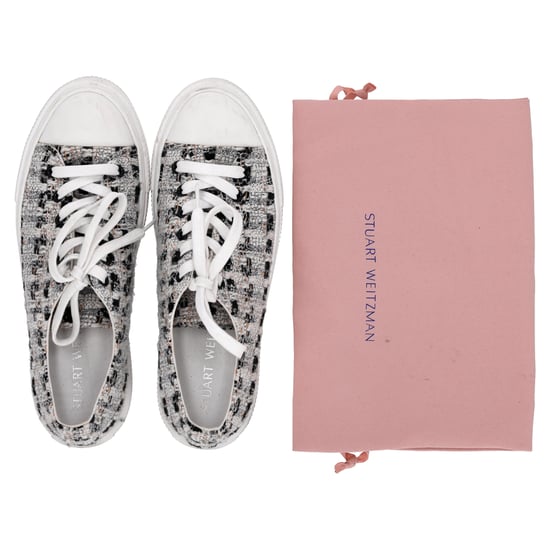 Stuart Weitzman Goldie Sneaker in mehrfarbigem Tweed - Image 5