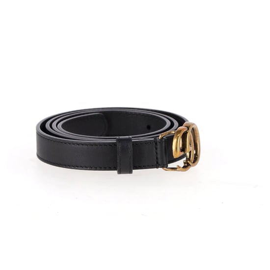 Gucci GG Marmont Gürtel aus schwarzem Leder - Image 2