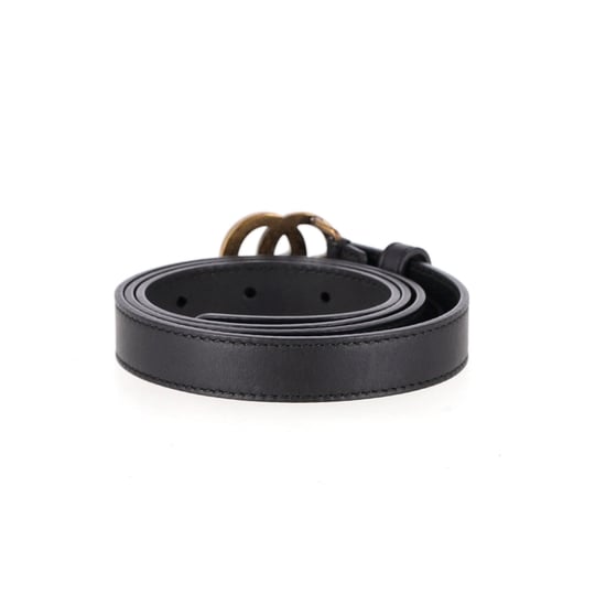 Gucci GG Marmont Gürtel aus schwarzem Leder - Image 3