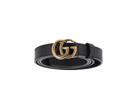 Gucci GG Marmont Gürtel aus schwarzem Leder - Image 4