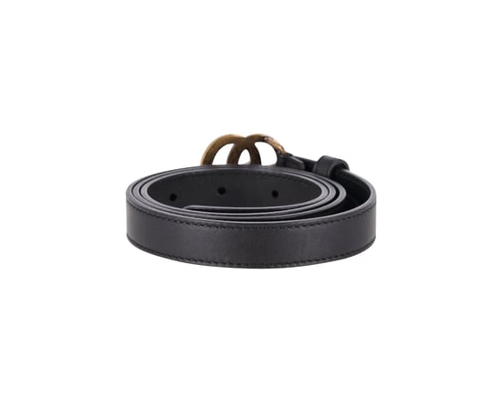 Gucci GG Marmont Gürtel aus schwarzem Leder - Image 5