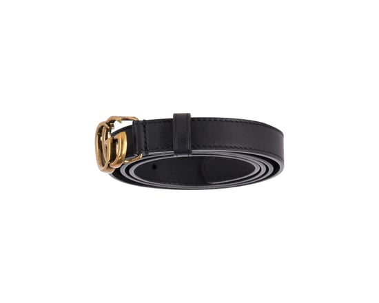 Gucci GG Marmont Gürtel aus schwarzem Leder - Image 6